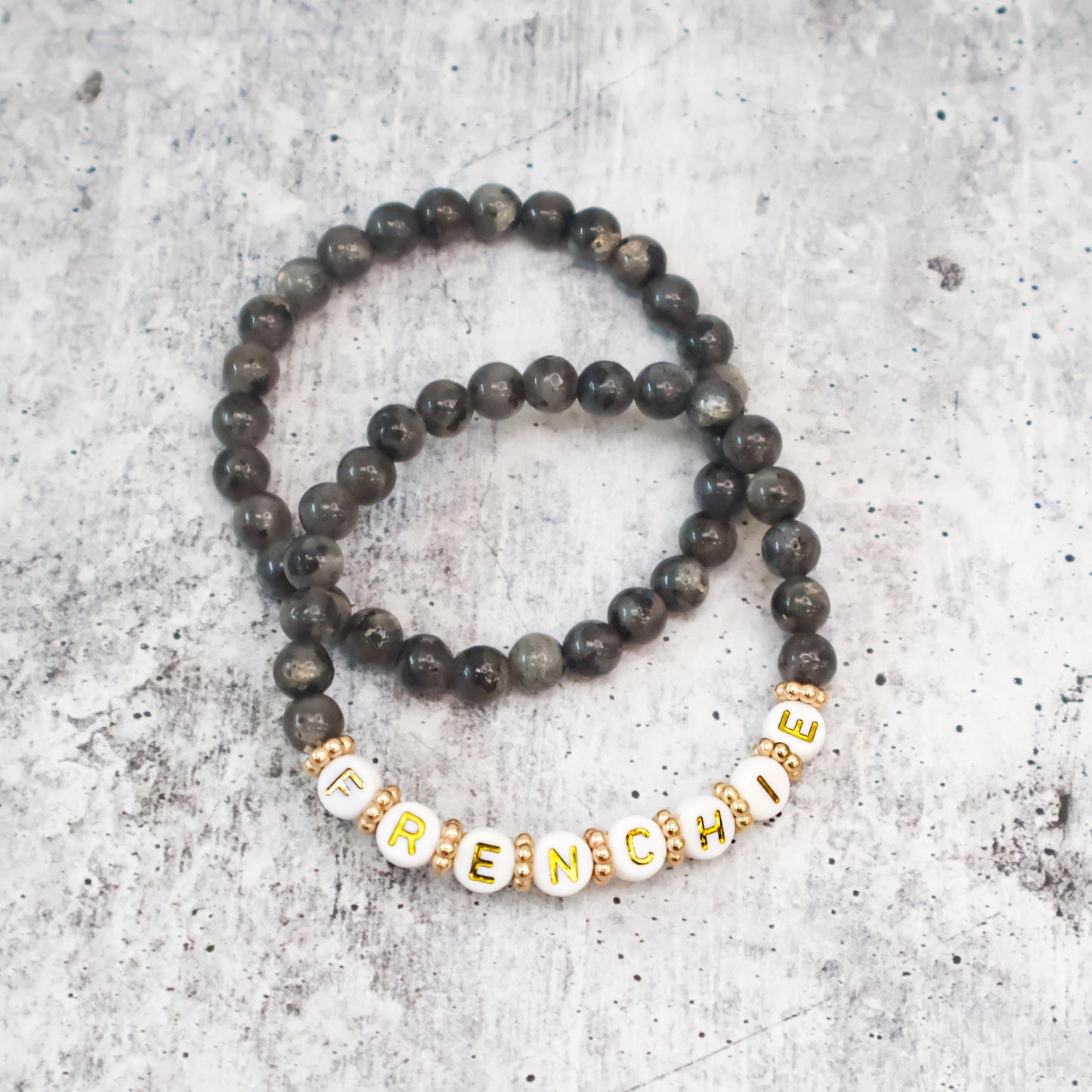 Black Dog Breed Beaded Bracelets