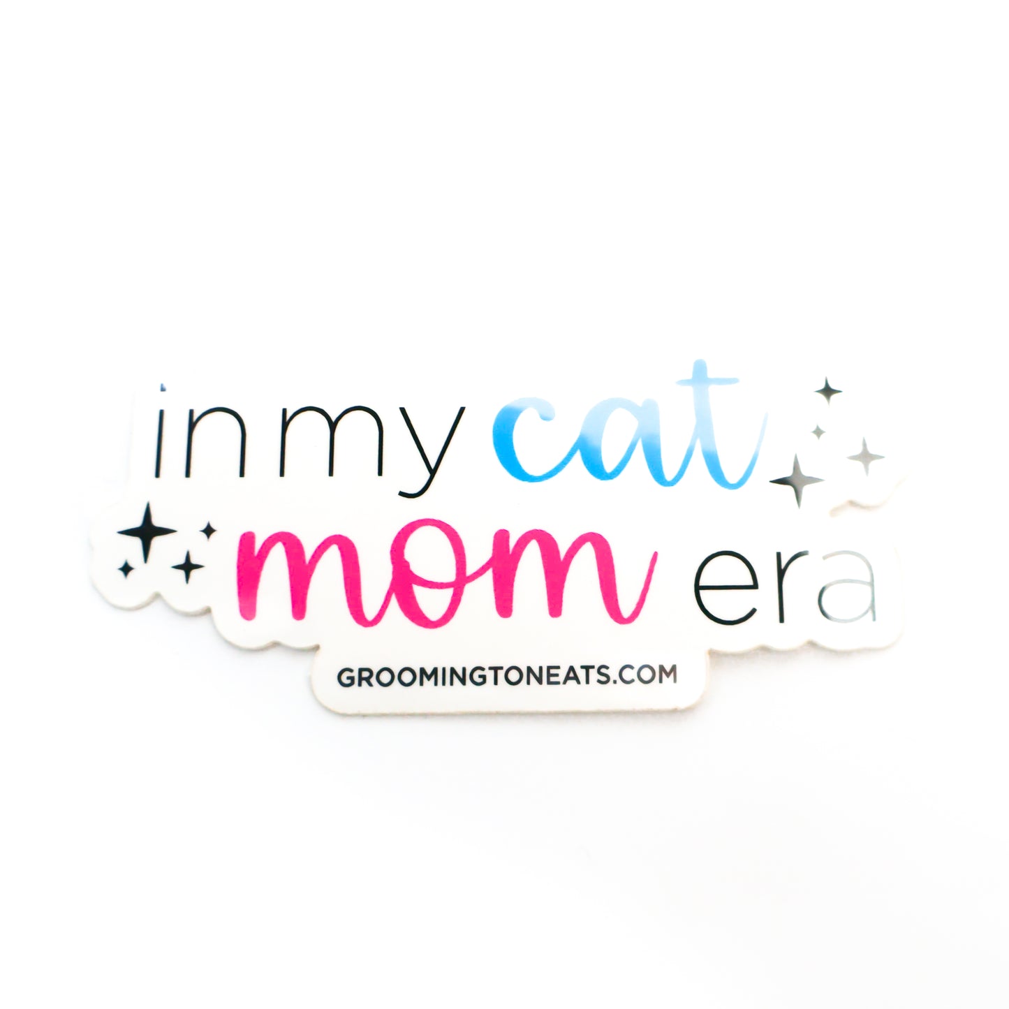 Cat Mom Era Sticker
