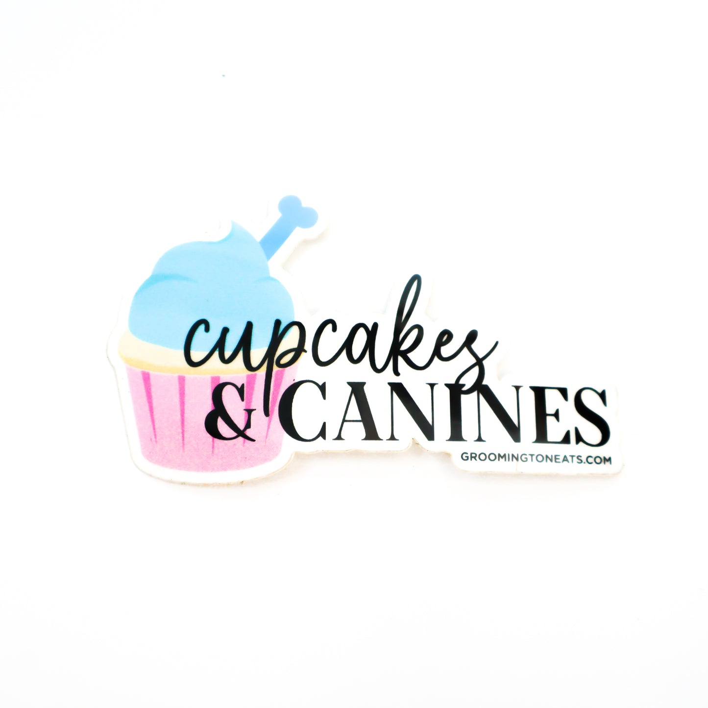 Cupcakes and Canines Sticker