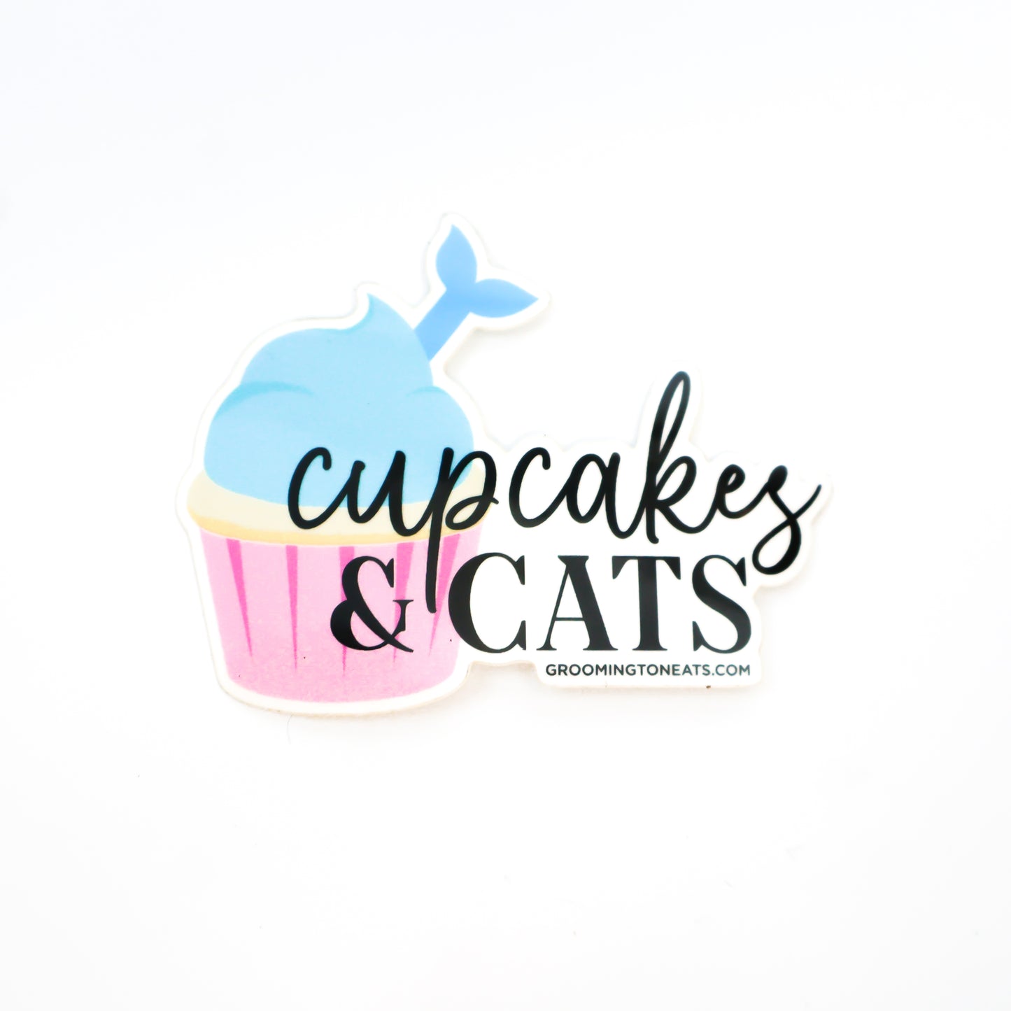 Cupcakes and Cats Sticker