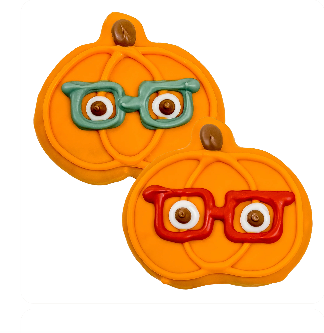 Mr. Specs & Mrs. Spice Pumpkins