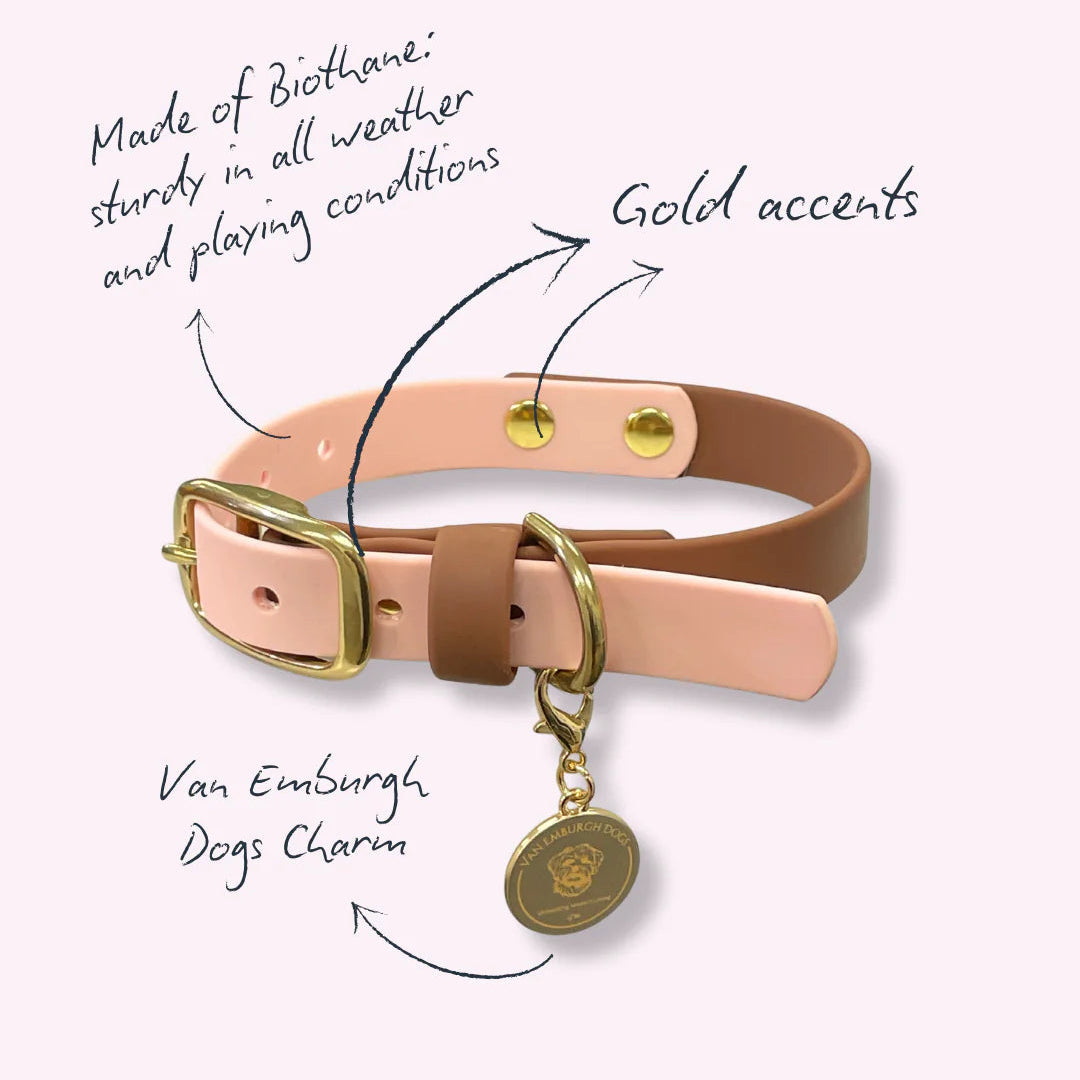 Pink Henley Collar - Van Emburgh Dogs