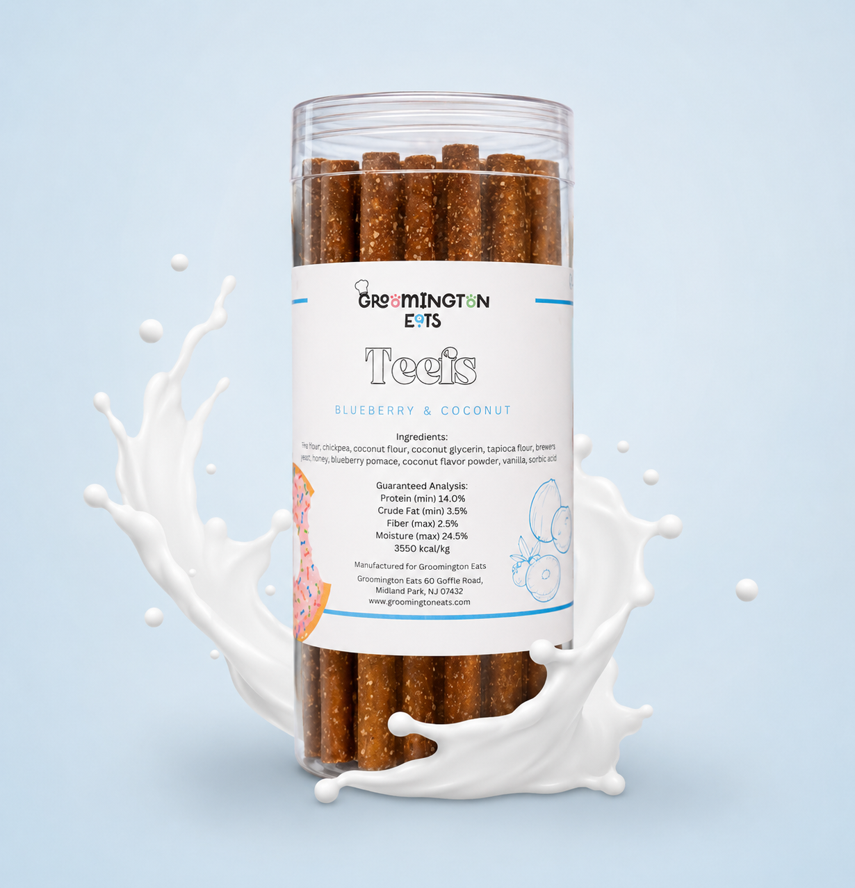 Blueberry & Coconut Teefs - Dental Chews