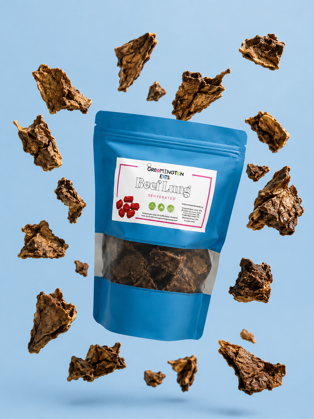 Dehydrated Beef Lung