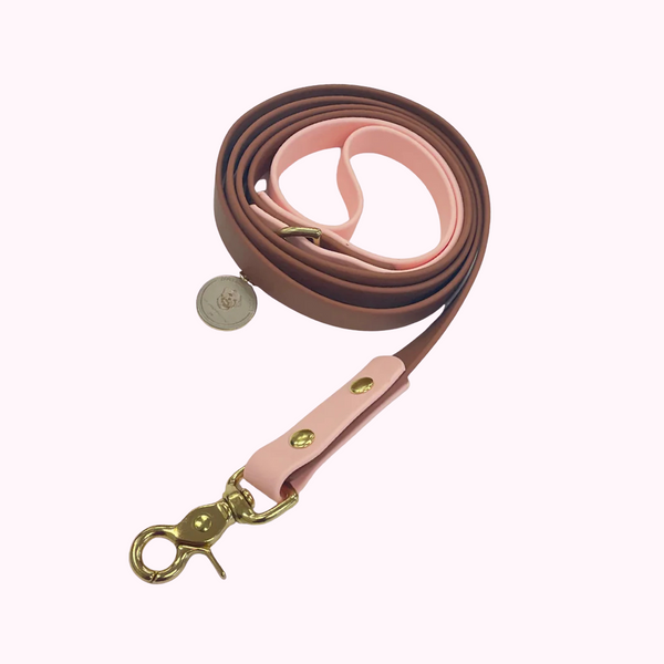 Pink Henley Leash - Van Emburgh Dogs