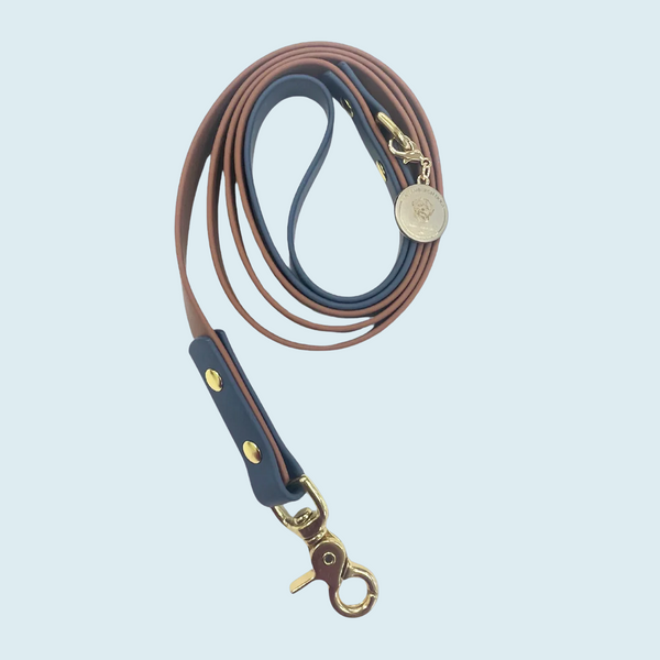 Blue Henley Leash - Van Emburgh Dogs