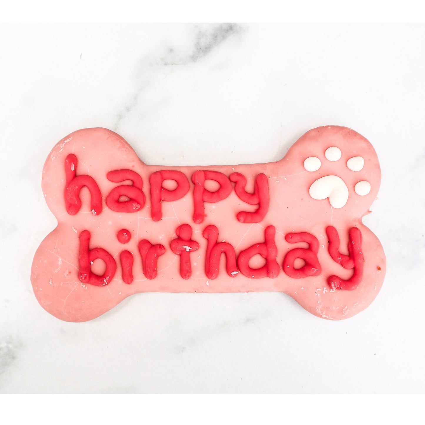 Happy Birthday Bone Cookies