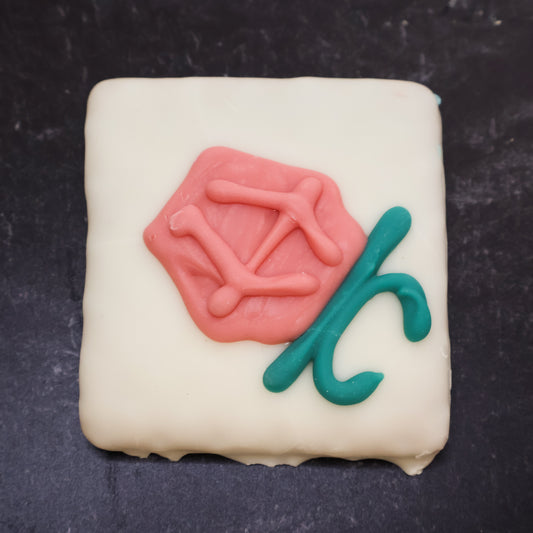 Ring Pop 90's Decorated Cookie