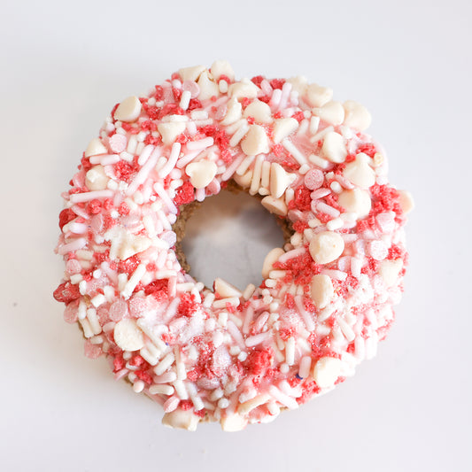 Pink Sprinkle Donut