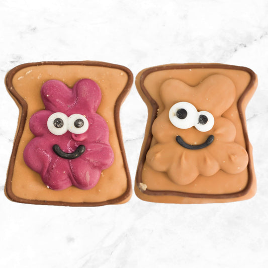 PB&J Toast Cookies