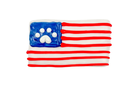 4th of July American Flag Cookie