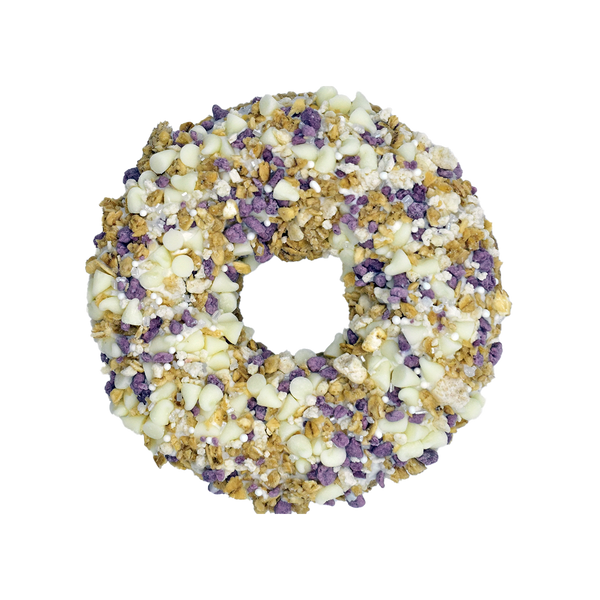 Crunchy Cobbler Blueberry Yogurt Gourmet Donut