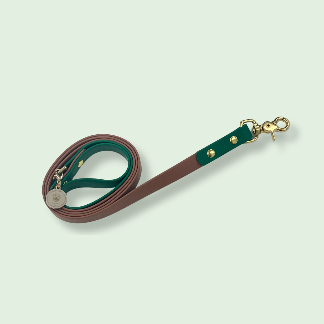 Green Henley Leash - Van Emburgh Dogs