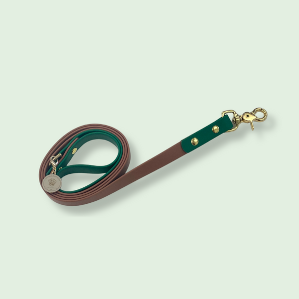 Green Henley Leash - Van Emburgh Dogs