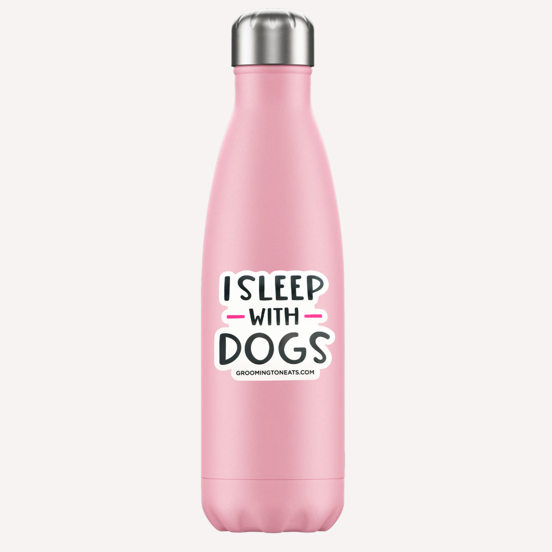 I sleep with Dogs Sticker